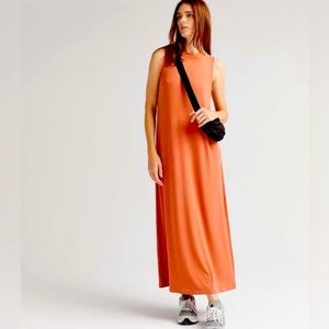 NWT Vintage Rib Column Dress (Copper Coin)  Size Medium